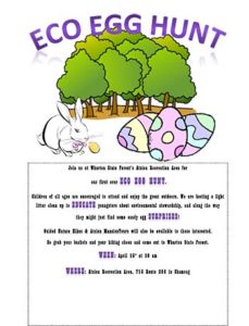 Eco Egg Hunt Flyer